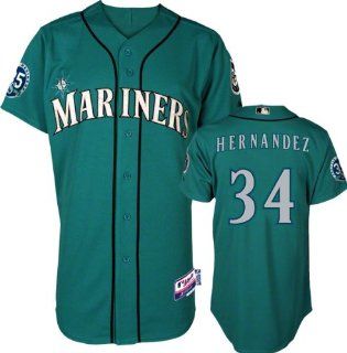 Seattle Mariners Authentic Felix Hernandez Alternate Cool