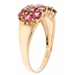 Yach 14k Yellow Gold Pink Tourmaline Fashion Ring