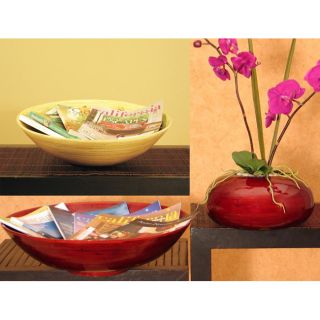 Hand crafted Bamboo Bowl/ Vase Set Today $52.99 4.7 (3 reviews)