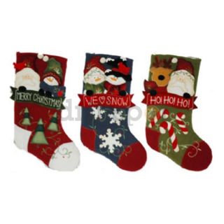 Prima Creations Inc X63273 20" Applique Stocking