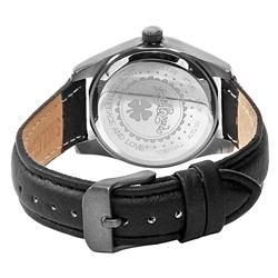 Lucky Brand Womens Automatic Black Strap Watch
