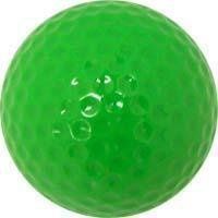 Mini Putt Golf Colored Golf Balls, Green   Sports Golf