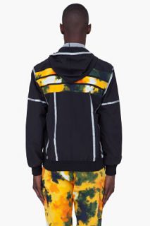 adidas Originals By O.C. Black Reflective Anorak Hoodie for men