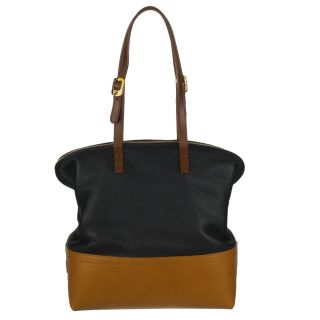 Fendi Borsa Leather Colorblock Shopper Bag