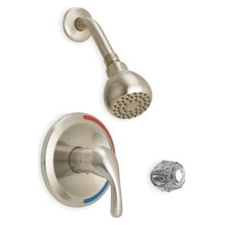 Trident 6PB36 Faucet, Shower, Single Lever, Brush Nickel
