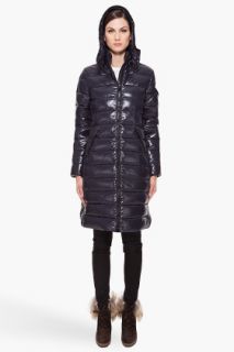 Moncler Hooded Moka Coat for women