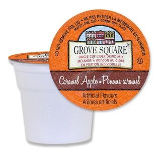 Grove Square Caramel Hot Apple Cider Single Serve k Cups for Keurig