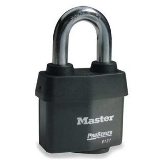Master Lock 6127N Keyed Padlock, H 1 23/32 In, KD