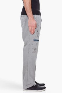 True Religion Grey Roman Chinos for men