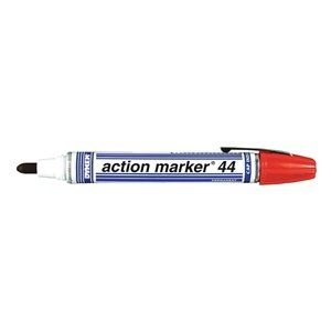 Ink Marker, Valve Action, Fiber Tip, Red  