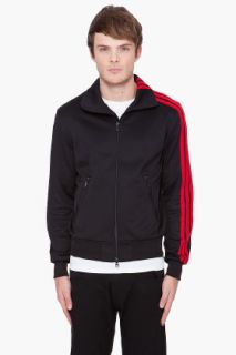 Y 3 Black And Red Track Jacket for men