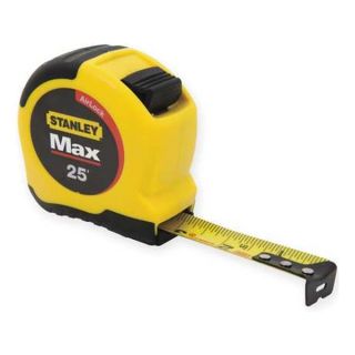 Stanley 33 799 Measuring Tape, Yellow/Blk, 25 Ft