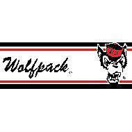 NC State 5.5 Inch (Height) Wallpaper Border Sports