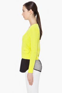 CARVEN Sulfur Beenest Knit Cardigan for women