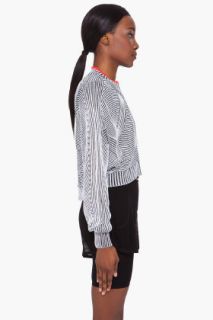 Alexander Wang Cropped Tonal Sweater for women