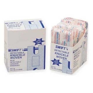 Swift 013940B Knuckle Bandage, Woven, Blue, Pk 40