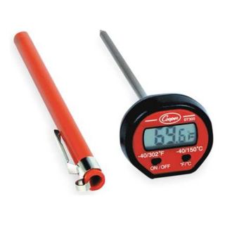 Cooper DT300 0 8 Digital Pocket Thermometer, 4 3/5 In. L