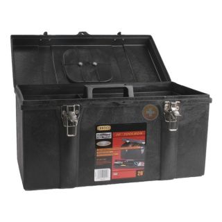 Contico 8200GY Tool Box w/Tray, 20Wx8 3/4Dx10 1/2H