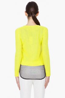 CARVEN Sulfur Beenest Knit Cardigan for women