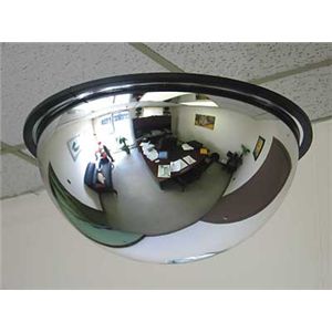 Vision Metalizers Inc DHB2600 Full Dome Mirror, 26In., Acrylic, Hardboard
