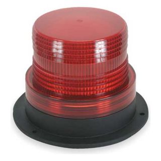 Approved Vendor 2ERT1 Warning Light, Strobe, Red, 12 to 48VDC
