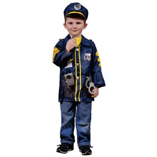 Dress Up America Kids Police Officer Role Play Dress Up Set