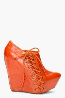 Jeffrey Campbell Leather Zup Wedges for women