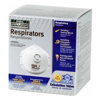 MSA 10102483 10PK N95 Respirator