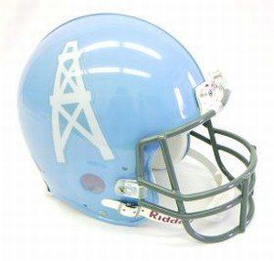 Riddell Tennessee Titans/ Houston Oilers Authentic AFL Pro