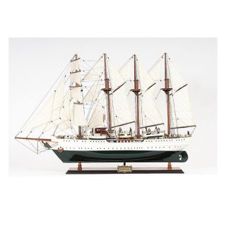 Old Modern Handicrafts Esmeralda Painted Model Ship Today $560.91