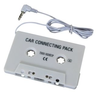 BasAcc White Universal Car Audio Cassette Adapter Today $3.53