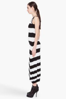 Y 3 Striped Cotton Dress for women