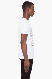 Superfine White Nail T shirt for men