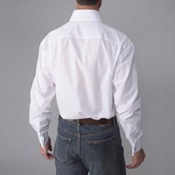 Boston Traveler Mens Wrinkle free French Cuff Dress Shirt