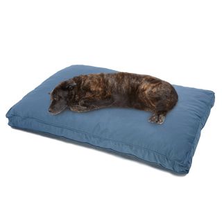 Sweet Dreams Blue Indoor/ Outdoor Corded Sunbrella Fabric Pet Bed
