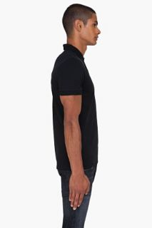 J. Lindeberg Black Rubi Polo for men