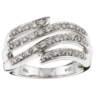 14k White Gold 1/3ct TDW Diamond Fashion Ring
