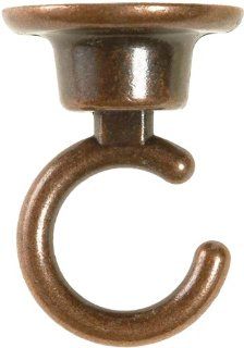 Amertac 227BC Large Contempo Ceiling Hooks, Brushed Copper
