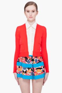 Thakoon Red Wool Cardigan for women