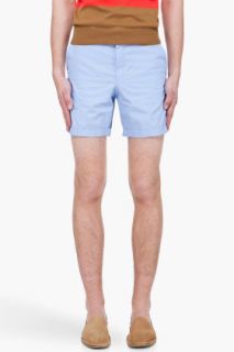 CARVEN Sky Blue Shorts for men