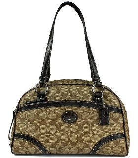  Coach Heritage Tattersall Signature Cht Satchel 18918 Shoes