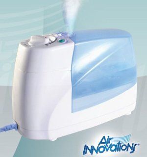 Ultrasonic Humidifier w/ Nightlight in White by Air