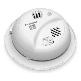 BRK HD6135FB Heat Alarm, Thermistor, 120VAC, 9V
