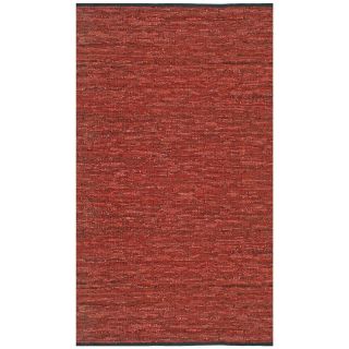 Hand woven Matador Copper Leather Rug (4 x 6) Today $49.99 4.0 (3