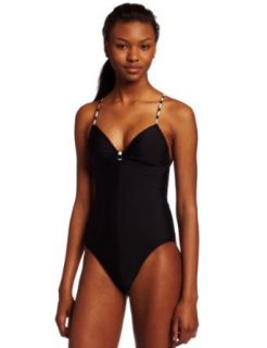 Volcom Juniors Time Lines One Piece Swimsuit Clothing