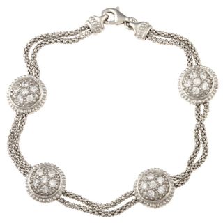 strand circles cubic zirconia bracelet msrp $ 141 00 today $ 59 99 off