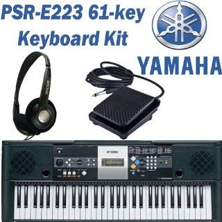 Yamaha PSR E223 61 key Portable Electronic Keyboard with
