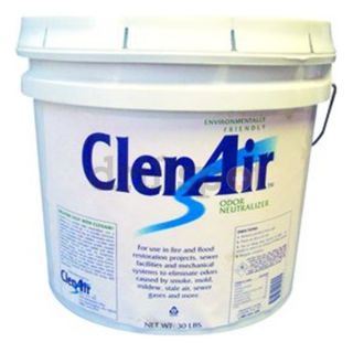 Clenair Manufacturing Inc 1530 30 lb Plastic Pail White Gel ClenAir