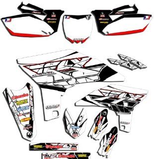 Senge Graphics 2005 2012 Yamaha TTR 230 White/Red 2013 Fly Racing