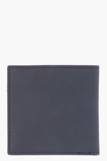 Marni Black Leather Press stud Wallet for men